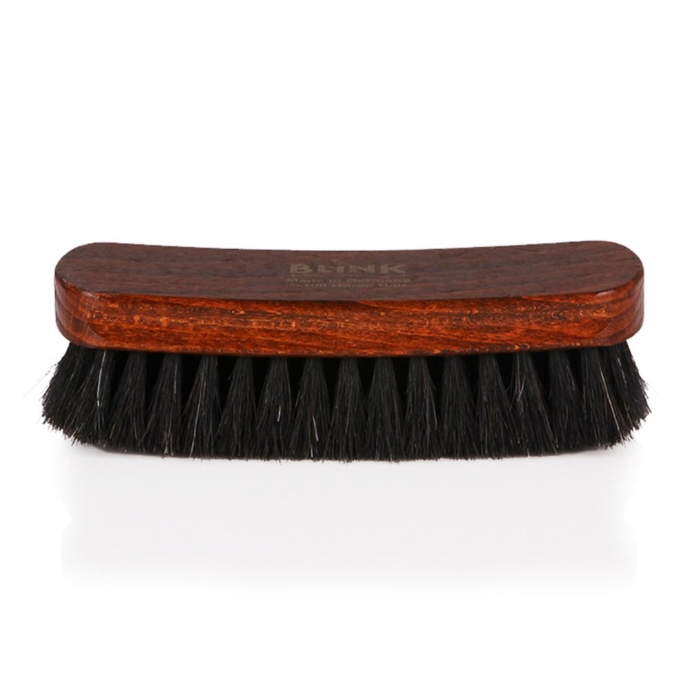 Shoe Polishing 100% Horsehair Brush